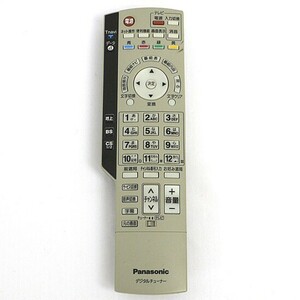 【中古】Panasonic チューナー用リモコン EUR7630Z10 [管理:1150011710]