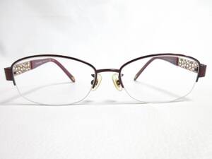 13145◆TIFFANY&Co. ティファニー TF1118TD 6106 TITANIUM 53□16 140 度入りレンズ メガネ/眼鏡 MADE IN JAPAN 中古 USED