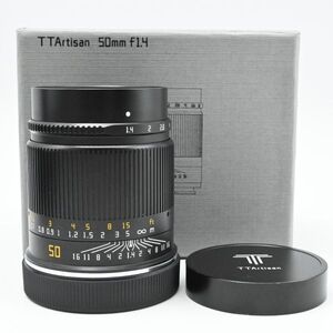 TTArtisan 50mm f/1.4 ASPH Lマウント ブラック レンズ 銘匠光学