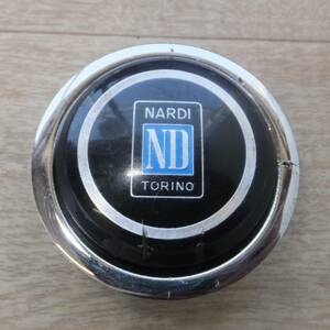 [送料無料] 現状品★ナルディ NARDI トリノ TORINO ステアリング ホーンボタン ブラック 形式 不明★