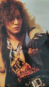 X JAPAN TAIJI ポスター 1991年 Jealousy 52cm×69cm