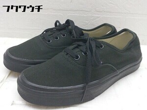 ◇ VANS バンズ オーセンティック authentic スニーカー シューズ 23.5cm ブラック レディース