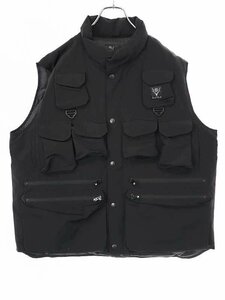 South2 West8 サウスツーウエストエイト MULTI POCKET ZIPPED DOWN VEST ダウンベスト ブラック L NS709 IT048U3IKI2Q