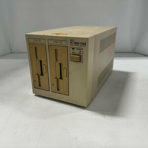 ◎日本電気株式会社 NEC マイクロフロッピィディスクユニット PC-9831-VW2 通電確認のみ 現状品 電源ケーブル付属 /0627e3