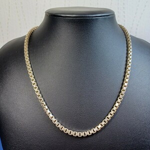 ◆ TIFFANY ティファニー ベネチアン チェーン ネックレス◆SILVER 925◆アンティーク ヴィンテージ ネックレス◆37g◆サイズ約 長さ45cm