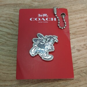 ★COACH キーホルダー バッグチャーム ピンバッジ