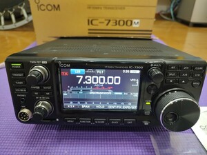 アイコム IC-7300M （IC7300M）50Wタイプ■液晶保護シート貼り付け済み中古美品!送料込み!