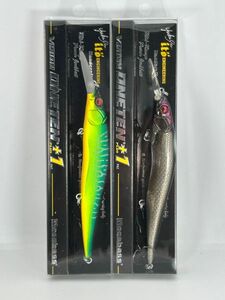 メガバス ビジョン ワンテン +1 MAT TIGER & MG SECRET SHADOW VISION 110 ONETEN Japan Color Jerkbait