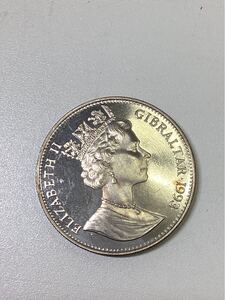 古銭　ピーターラビット 銀貨　1CROWN 100周年記念　1993年