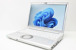 1円スタート ノートパソコン Windows11 Panasonic レッツノート CF-SV7 メモリ8GB 第8世代 Core i5 SSD256GB Windows10 12.1 カメラ