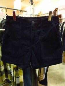 uniform experiment ユニフォームエクスペリメント 14SS (UE-140057) CORDUROY SHORT PANT コーデュロイショートパンツ ショーツ 紺 2