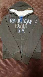 アメリカンイーグル Mサイズ レディース パーカー フード AMERICAN EAGLE