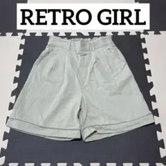 RETRO GIRL レトロガール　ショートパンツ　ベージュ　レディース