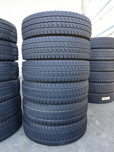 205/70R17.5　115/113L　ブリヂストン　BLIZZAK　W979　中古スタッドレス６本⑤　送料無料　（060909）