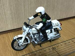 ポピニカ 超合金 白バイ HONDA CB750 オートバイ ポピー バンダイ ブルマァク ソフビ フィギュア