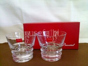 【Baccarat】 　バカラ　ベガ　ロックグラス　クリスタルガラス　2客セット　食器　洋食器　SY02-U06★★