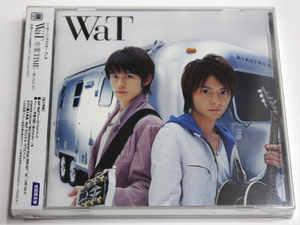 新品 WaT 【卒業TIME~僕らのはじまり~】初回限定盤 ウエンツ瑛士 小池徹平