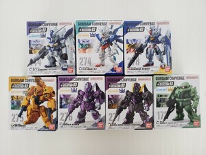 SE3543-0918-65 【未開封】 BANDAI FW GUNDAM CONVERGE 10周年 ♯SELECTION 03 全7種セット ELSクアンタ Hi-νガンダム エアリアル ザクII