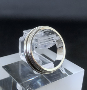 「真作保証　PIAGET　ピアジェ　K18　ホワイトゴールド　ポセッションリング　19号　8.65ｇ」