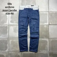 00s archive marc jacobs 2tone denim 46