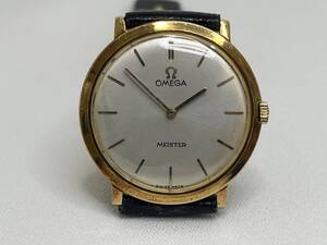 【M101】貴重 OMEGA MEISTER 18K 0.750 無垢 cal.620 62 手巻き 2針 稼働品 腕時計 アンティーク