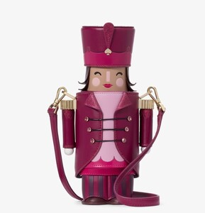 日本未発売　秋冬新作　Kate Spade Kate Spade Oh What Fun 3D Nutcracker Crossbody　KJ074　LAから最新本物をお届け！