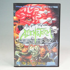 SEGA セガ MEGA DRIVE メガドライブ ALIEN STORM エイリアンストーム G-4048 アクション K5750