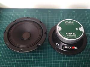 ALTEC アルテック　CF204-8A　スピーカーユニット 2本ペア 動作品