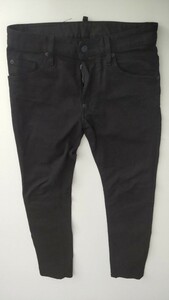 【　 DSQUARED2　ディースクエアード　】 　SKATER JEAN　　44　S74LB0499　 スタッフインターナショナル国内正規品　　