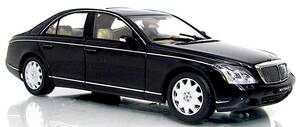 【右ミラー破損車のみ!】Ж AUTOart 1/43 MAYBACH マイバッハ 57 Black 黒 オートアート Ж Mercedes Benz JAGUAR Daimler Bentley Rolls