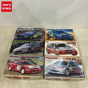 1円〜 タミヤ 1/24 プジョー 206 WRC 2002 スバルインプレッサ WRC ‘98サファリ仕様 他