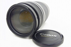 O896-S3C-1186 CANON キャノン EF 75-300㎜ 1：4-5.6 II ULTRASCNIC レンズ 現状品②