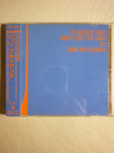 『John Frusciante/To Record Only Water For Ten Days+1(2001)』(2001年発売,WPCR-10893,国内盤帯付,歌詞対訳付,Red Hot Chili Peppers)