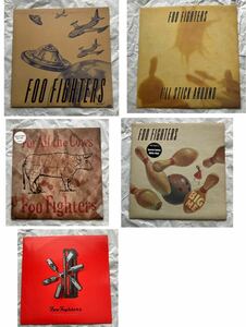 FOO FIGHTERS / 5枚セット『 THIS IS A CALL 』『 BIG ME 』『 For All The Cows 』『 MONKEY WRENCH 』『 I