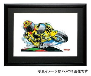 イラスト ロッシ 500GP(2001)