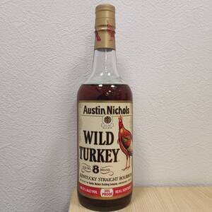 ワイルドターキー 8年 101プルーフ 750ml 50.5% バーボン WILD TURKEY 101 Proof 未開栓 古酒