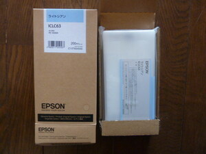 EPSON　エプソン純正インク　ICLC63　ライトシアン　PX-H6000