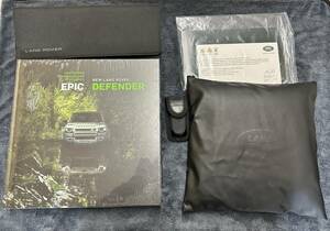 希少　限定品　ディフェンダー購入特典　Epic New Land Rover Defender ブックレットと LANDROVER ブランケット のＳＥＴ