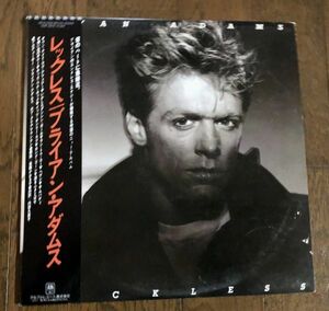 【LP盤/12インチ】【帯付】【美盤】ブライアン・アダムス BRYAN ADAMS レックレス RECKLESS AMP-28100 1984年 YLP-045