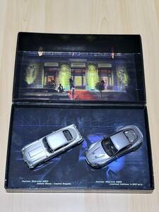 1/43 希少3007台限定品 MINICHAMPS Aston Martin DB5 DBS James Bond Casino Royale 402137600 ２台セット専用パッケージ ジェームズボンド