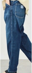 Lee ダンガリーズ テーパードデニムイージーパンツ S ブルー デニムペインター DUNGAREES TAPERED EASY PANTS 