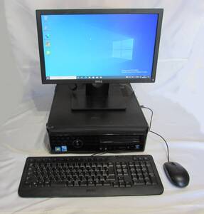 [NoPC054] Dell Vostro 230 スリムタワーディスクトップパソコン一式 中古稼働品