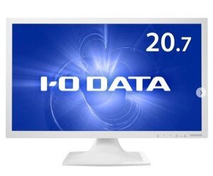 ※1円スタート【訳あり品】 I-ODATA 20.7型ワイド液晶ディスプレイ LCD-AD211ESW