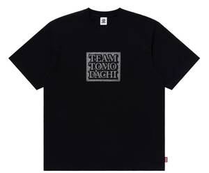 【送料無料】 XLサイズ BlackEyePatch x Team Tomodachi Label Rhinestone Tee 黒 Black ブラック Tシャツ ブラックアイパッチ チーム友達