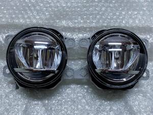 美品♪ ダイハツ 純正 OP オプション LED フォグ ランプ ライト レンズ タント LA600S LA610S 600 610 バンパー エアロ WAKE ウェイク