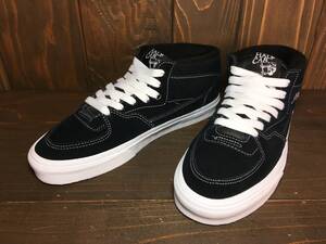 ★バンズ VANS US企画ハーフキャブ HALF CAB ダークネイビー×白 27.0cm 極美品 Used 検 SK8 オールドスクール キャバレロ スリッポン ERA