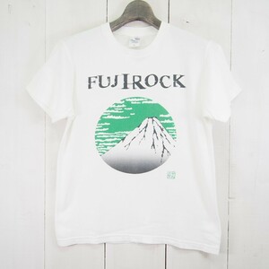 フジロックフェスティバル2019 FUJI ROCK ボランティアスタッフTシャツ*フェスTシャツ(S)ホワイト