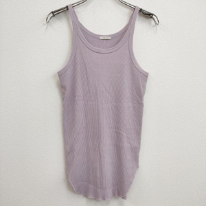 LENO L2101-CS004 TANK TOP 定価7700円 タンクトップ ラベンダー リノ 4-0823S 245514