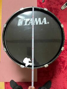 TAMA バスドラム タマ 22インチ　深胴　ロックスター　シルバー　キック