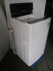 「6055/I0」岐阜市引取限定 Haier ハイアール 全自動洗濯機 JW-U45HK 2023年製 4.5kg 稼働品 単身 一人暮らし 家電